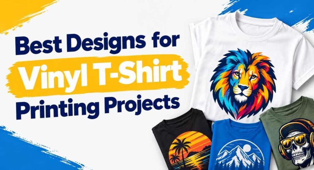 Best Designs for Vinyl T-Shirt Printing Projects 