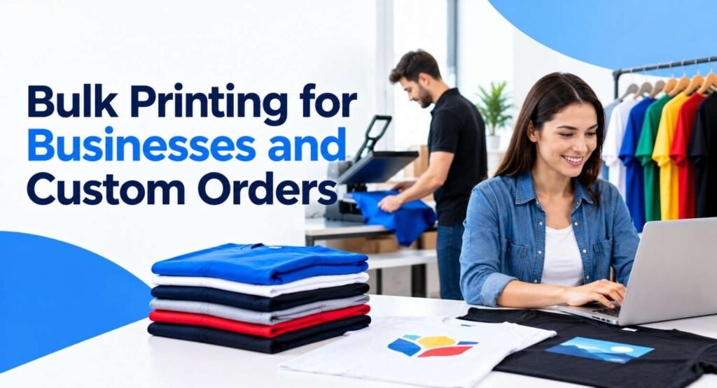 Bulk Printing for Businesses and Custom Orders