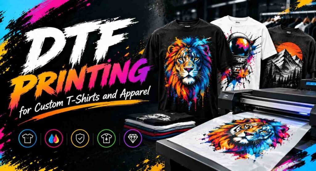 DTF Printing for Custom T-Shirts and Apparel