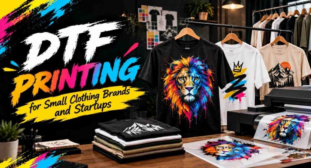 DTF Printing for Small Clothing Brands and Startups