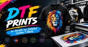 DTF Prints for Durable and Detailed Custom T-Shirts