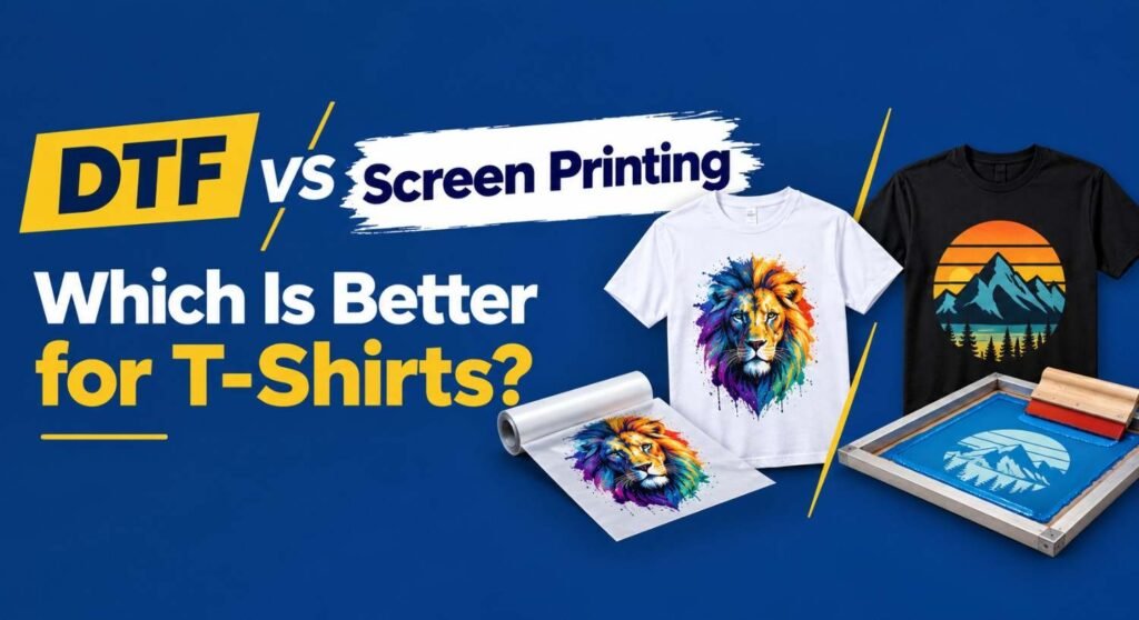 DTF vs Screen Printing: Which Is Better for T-Shirts?