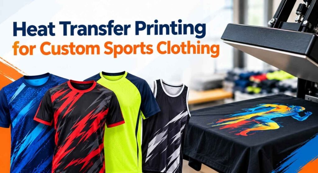Heat Transfer Printing for Custom Sports Clothing