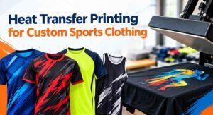 Heat Transfer Printing for Custom Sports Clothing