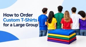 How to Order Custom T-Shirts for a Large Group