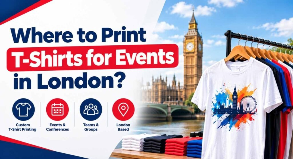 Where to Print T-Shirts for Events in London?