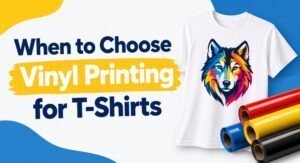 When to Choose Vinyl Printing for T-Shirts