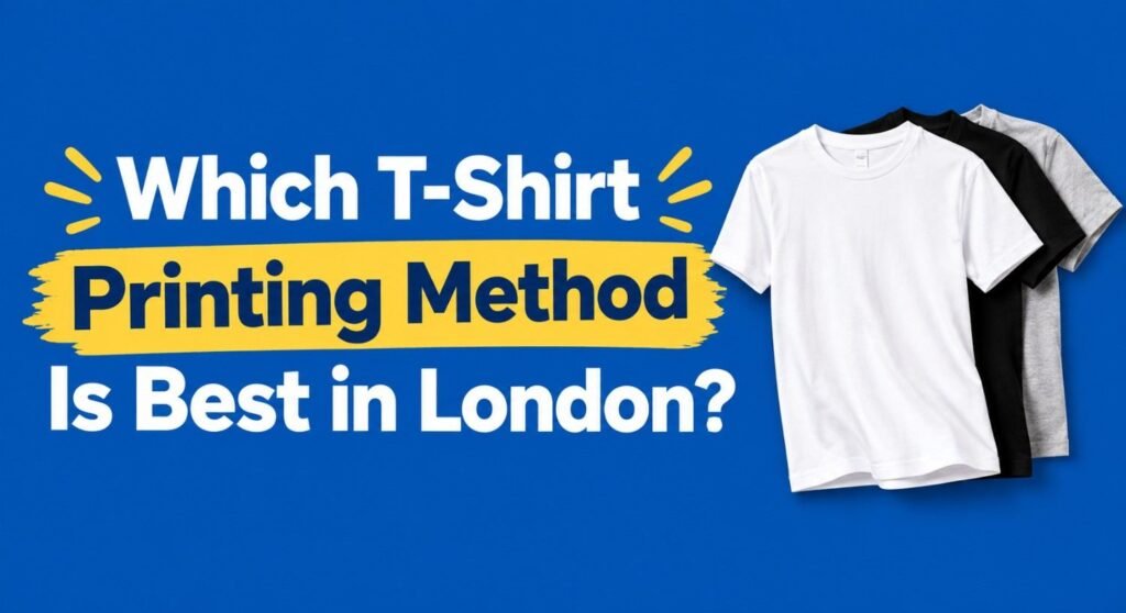Which T-Shirt Printing Method Is Best in London?